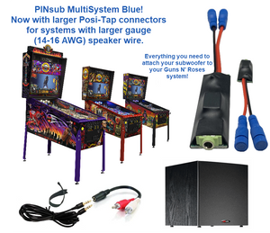 PINsub Subwoofer Kit - Multi System Blue