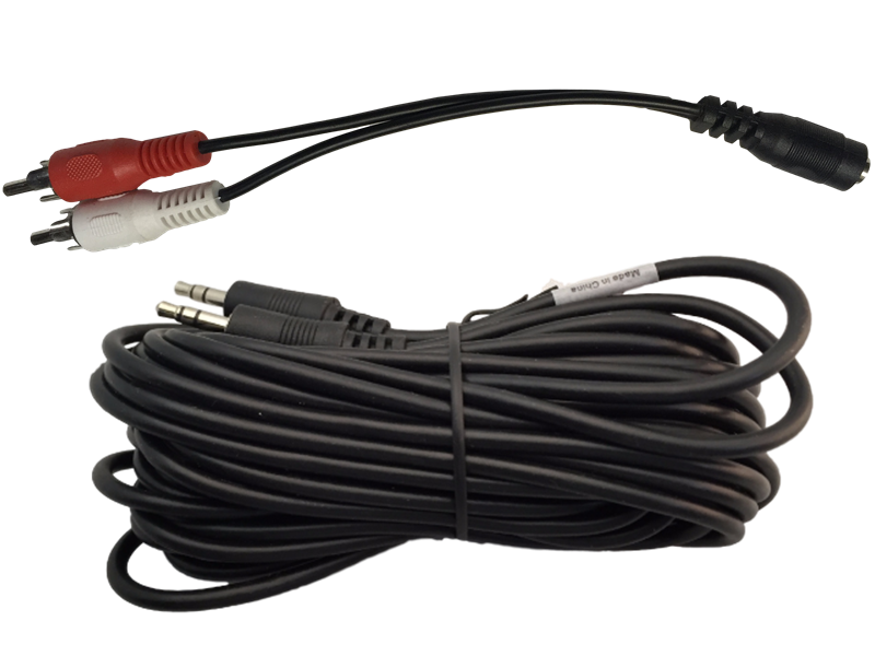 Subwoofer Cable Kit: 25 Foot