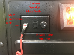 PinPAC 7 Mech-MAC CG1 Headphone Kit for Chicago Gaming Systems With "C" Door