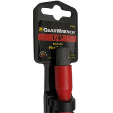 Load image into Gallery viewer, 1/4 GearWrench Insulated Nut Driver